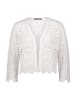 Betty Barclay Sommer-Strickjacke mit 3/4 Arm in Rohweiß