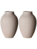 Ritzenhoff & Breker 2er Set Vasen Alsta 27,5 cm in Beige