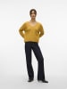 Vero Moda Strickpullover in Harvest Gold