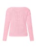 Betty Barclay Lochstrick-Pullover langarm in Sea Pink