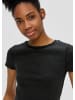 QS T-Shirt in 9999_schwarz