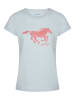 Mustang T-Shirt Alexia C Logo 4er in Mehrfarbig