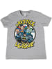 Justice League Shirt in Grau
