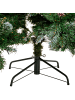 Beliani 2-tlg Weihnachtsbaum PALOMAR in Grün/Schwarz