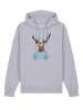 wat? Apparel Sweatshirt Hirsch in Lavender