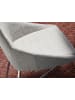 Angel Cerdá Stuhl 4008 in Grau/Stahl – (B)50 x (H)91 x (T)61 cm