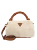 Guess Shaida Handtasche 25 cm in natural-cognac