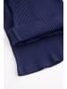 Coccodrillo Gerippte Leggings mit langem Bein in dunkelblau