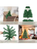tectake Künstlicher Christbaum Naturgetreue Optik Tannenbaum