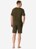 Schiesser Pyjama Modern Bonded in oliv