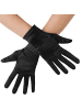 tectake Edle Satin-Handschuhe in Einheitsgröße, schwarz