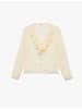 KOTON BLUSE LS in Ekru