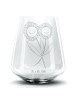 Mr. & Mrs. Panda Whiskyglas Blume Sonnenblume ohne Spruch in Transparent