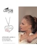 LOTUS silver Mama, Herzen Halskette 925 Sterling Silber ca. 42cm silber, rosegold