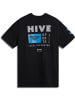 Hummel T-Shirt Hmlhive Erwachsene in BLACK