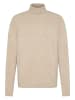 Bugatti Rollkragen Pullover in beige