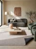KADIMA DESIGN Kurzflorteppich Uni pflegeleicht Wohnzimmer Schlafzimmer Modern in Beige