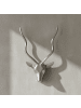 KADIMA DESIGN Aluminium Hirschgeweih Wanddekoration: Modern, elegant, 33x54x4 cm