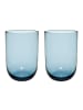 like. by Villeroy & Boch 2er Set Longdrinkbecher Like Glass in – 385 ml in Ice