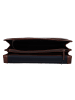 Leonhard Heyden Cambridge Aktentasche Leder 40 cm Laptopfach rotbraun