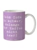 Mr. & Mrs. Panda Pott Spruch Code und Kaffee mit Spruch in Lavendeltraum