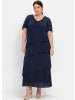 sheego Cocktailkleid in marine
