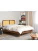 Beliani 2-tlg Doppelbett VARZY in Braun