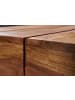 FineBuy Couchtisch in Braun / Sheesham / 120x45x30