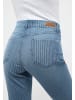 ANGELS  Bootcut Jeans Jeans Leni mit Streifen in blue used