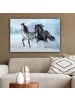 OnlyWow Leinwand Bilder Anthrazit