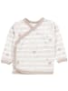 TupTam Baby Jungen Langarm Wickelshirt 5er Set in beige/weiß