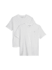 Marc O'Polo Doppelpack Rundhals-T-Shirts regular in Weiß