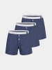 Erlich Textil  Boxershorts im 3er Pack KARL in mitternachtblau