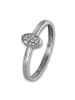 GoldDream 333 Weißgold - 8 Karat Damen Ringe Oval Fingerring  60 (19,1)
