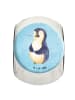 Mr. & Mrs. Panda Kaffeedose Pinguin Diät ohne Spruch in Eisblau