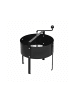 relaxdays Gartensieb in Schwarz - (H)56 x Ø 40 cm