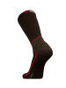 UphillSport Socken KEVO in Black, red