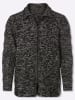 WITT WEIDEN Strickjacke in schwarz-grau-meliert