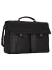 Piquadro Ronnie Aktentasche Leder 43 cm Laptopfach in black