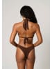 Moda Minx Bikinioberteil Starfish Scrunch Triangle Top in Coffee