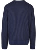 Urban Classics Urban Classics Herren Oversized Two Tone Sweater in darkblue/midnightnavy