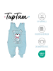 TupTam Baby Strampler mit Aufdruck Spruch 5er Pack in beige/blau