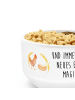 Mr. & Mrs. Panda Müslischüssel Huhn Stolz mit Spruch in Weiß
