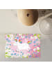 Mr. & Mrs. Panda Puzzle Einhorn Happy ohne Spruch in Rot Pastell