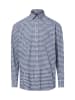 Nils Sundström Freizeithemd in indigo weiß - 0003