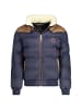 Geographical Norway Winterjacke in Blau/Braun