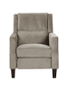 Beliani Fernsehsessel EGERSUND in Beige/Braun - (W) 75 x (H) 97 x (L) 92 cm