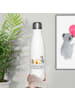 Mr. & Mrs. Panda Thermosflasche Pinguin Lagerfeuer mit Spruch in Weiß