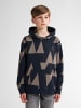 Petrol Industries Geometrische Hoodie Lassen in Blau