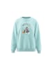 myMo Women Sweatshirt in Aqua